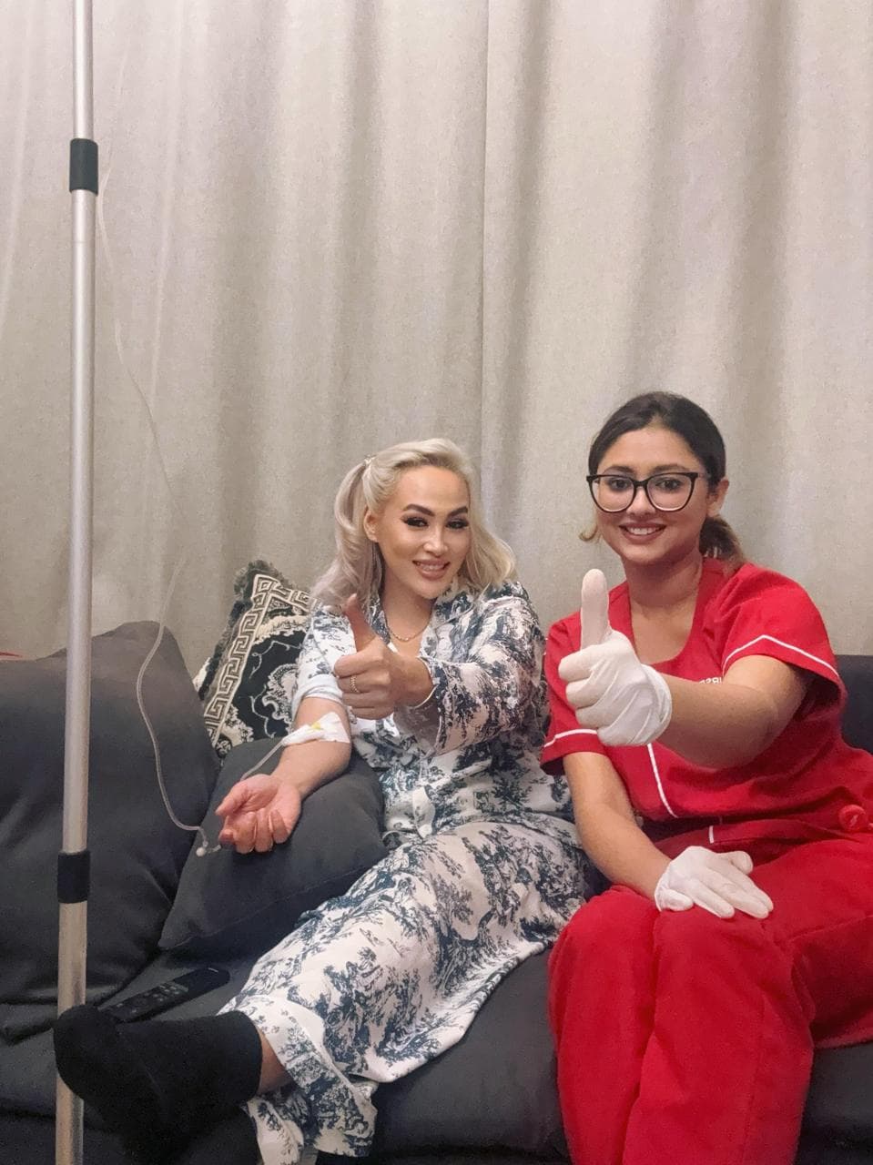 Celebrities using IV therapy